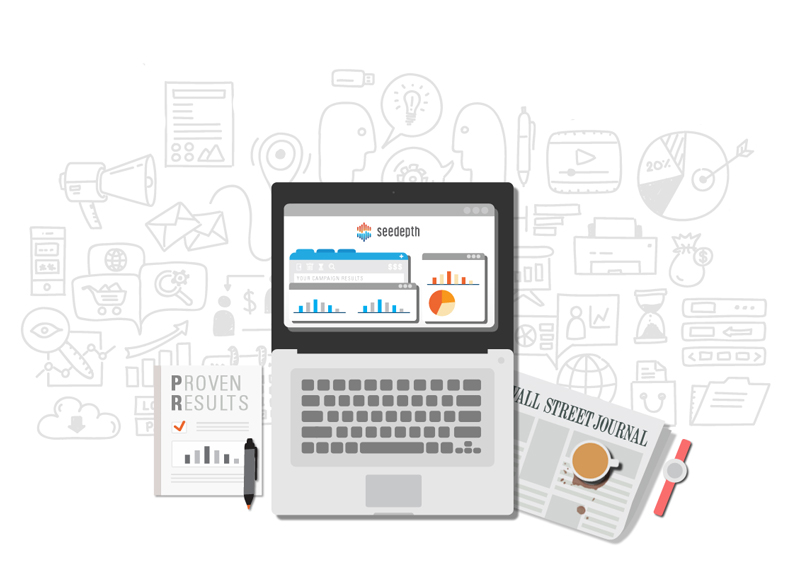 SeeDepth PR Analytic Platform Graphic